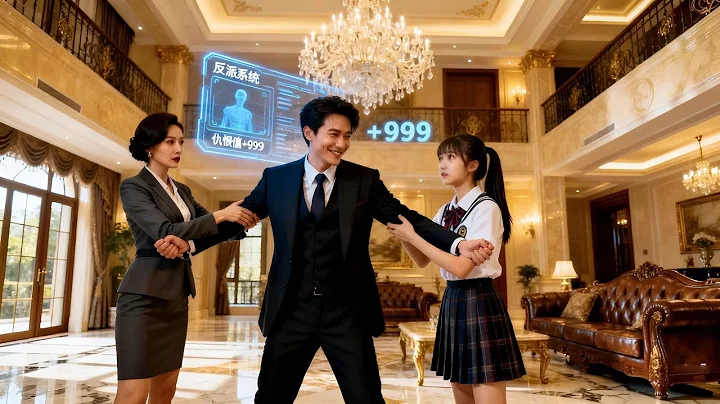 【FULL】Transmigrated as the Villain? Bind the Hatred System! Winning Over Heroines#minidrama #system