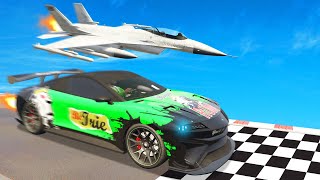 *NEW* GTA 5 SUPERCAR vs. FASTEST PLANE! (DLC)