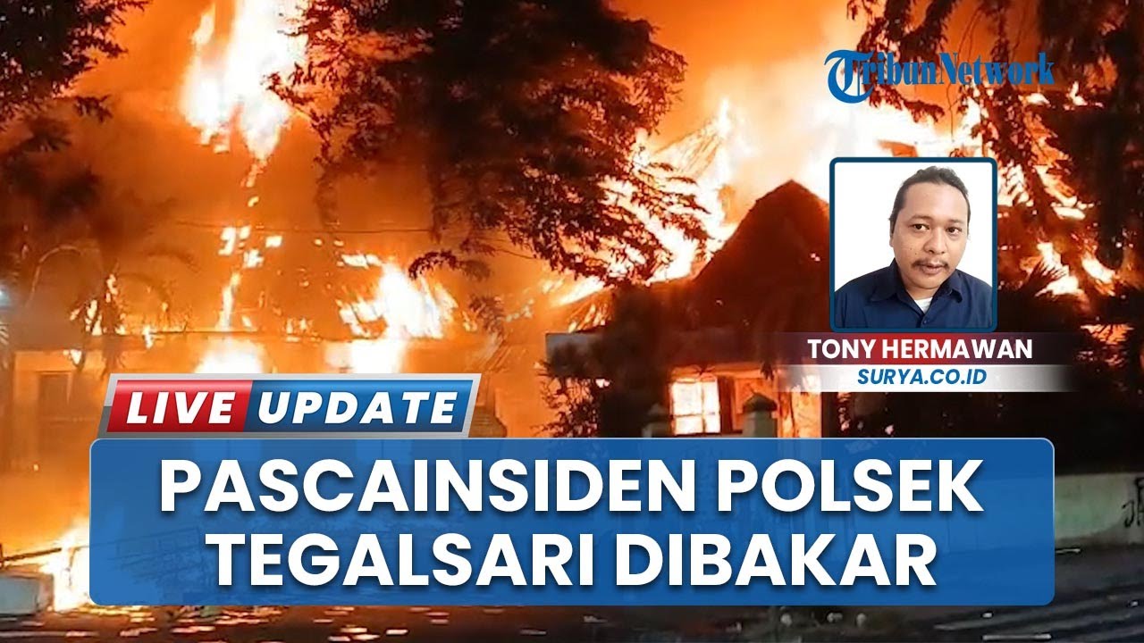 Surabaya Membara, Polsek Tegalsari Ludes Dibakar dan Dijarah Massa Termasuk Masjid Jadi Sasaran