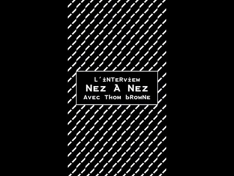 L'interview Nez à nez avec Tom Browne