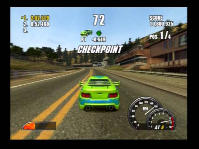 PS2 Playstation 2 - Burnout 2 Point Of Impact - Big Surf