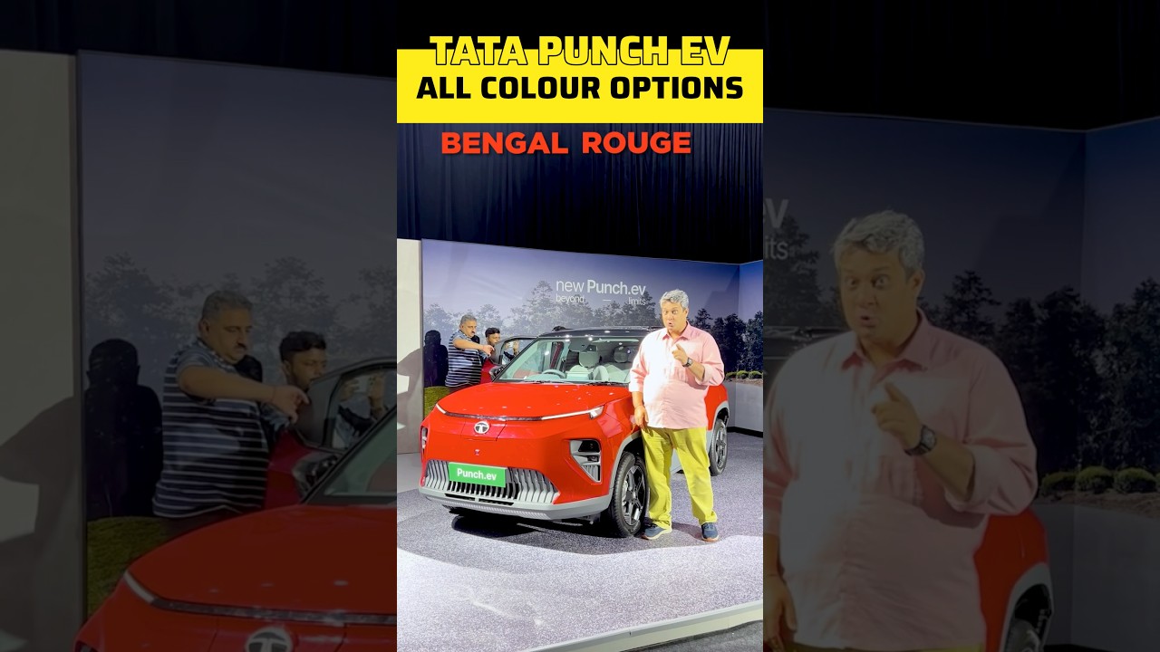 All Tata Punch EV Colours | Which One Would You Pick?