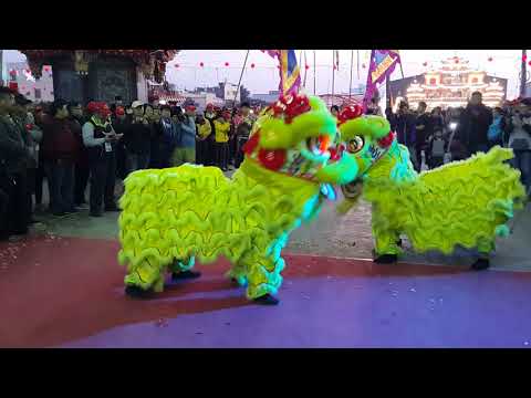 2018 01 13彰化埔鹽廍子天聖宮【湄洲二府．天上聖母】入火安座祈安三獻醮典   友宮陣頭贊揚慶賀 1 1