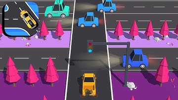 Traffic Run - All Levels Gameplay Android,ios (Levels 86-116)