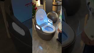 Smart Toilet Automatic Bidet Heated Seat Modern Bathroom Upgrade Easy Install #shortsfeed
