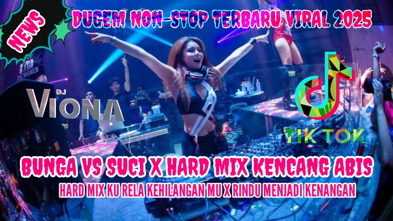 DJ DUGEM DISCOTIK‼️ VIRAL BUNGA VS SUCI  X KURELA KEHILANGAN MU X HARAPAN MENJADI KENANGAN