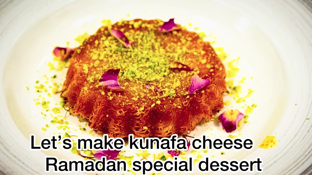 Ramadan Special Cheese Kunafa 🧀✨ | Crispy & Creamy Kunafa Recipe Sinhala | Episode 2