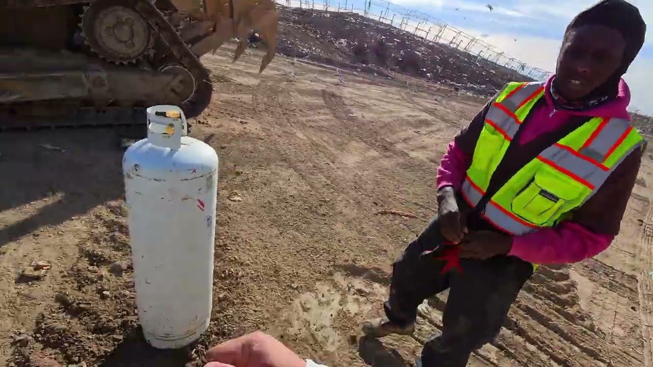 Driving a 10-Speed CDL Truck | Roll-Off Dumpster Pickups | Insta 360 Go 3s