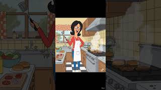 Linda Belcher Cooks Burgers And Sings Her Diarrhea Song (120125A) @elkinsinboxinc
