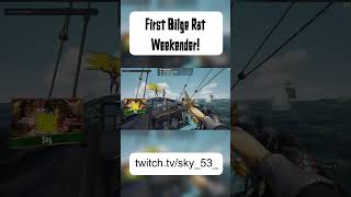 First Bilge Rat weekender Party #bemorepirate #seaofthieves #seaofthievesclips