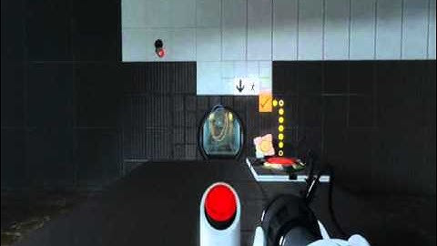 AMAZING Portal 2 cube jump Trick shot glitch