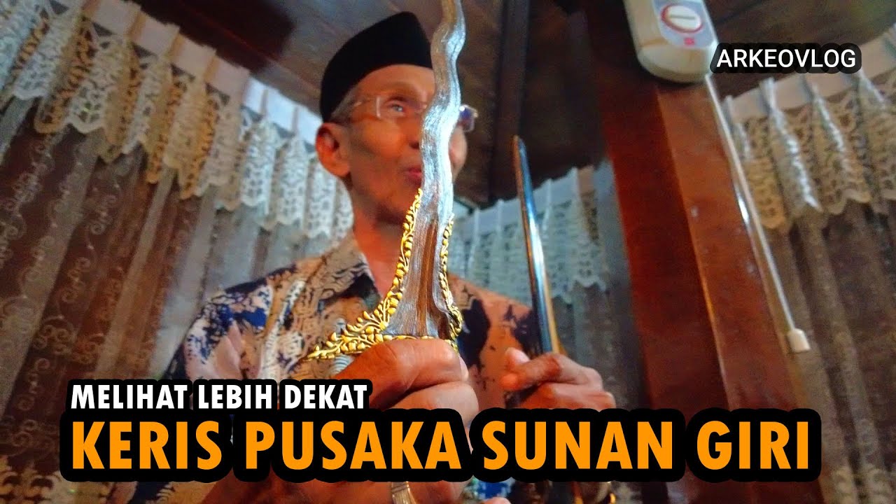 Melihat lebih dekat Keris Pusaka Sunan Giri
