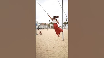 The greatest feeling 🥹 #SummerTime #Summer #SantaMonica #MuscleBeach