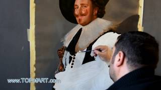 Frans Hals - The Laughing Cavalier | Art Reproduction Oil Painting Resimi