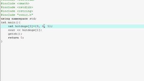C++ Programming Tutorial - 7 - Integer Arrays