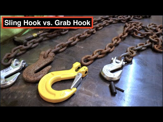 Twist Lock Grab and Slip Hooks 