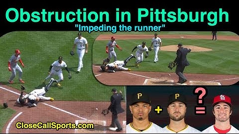 Did Collision in Pittsburgh Obstruct Cardinals Runner Saggese? Analysis of MLB