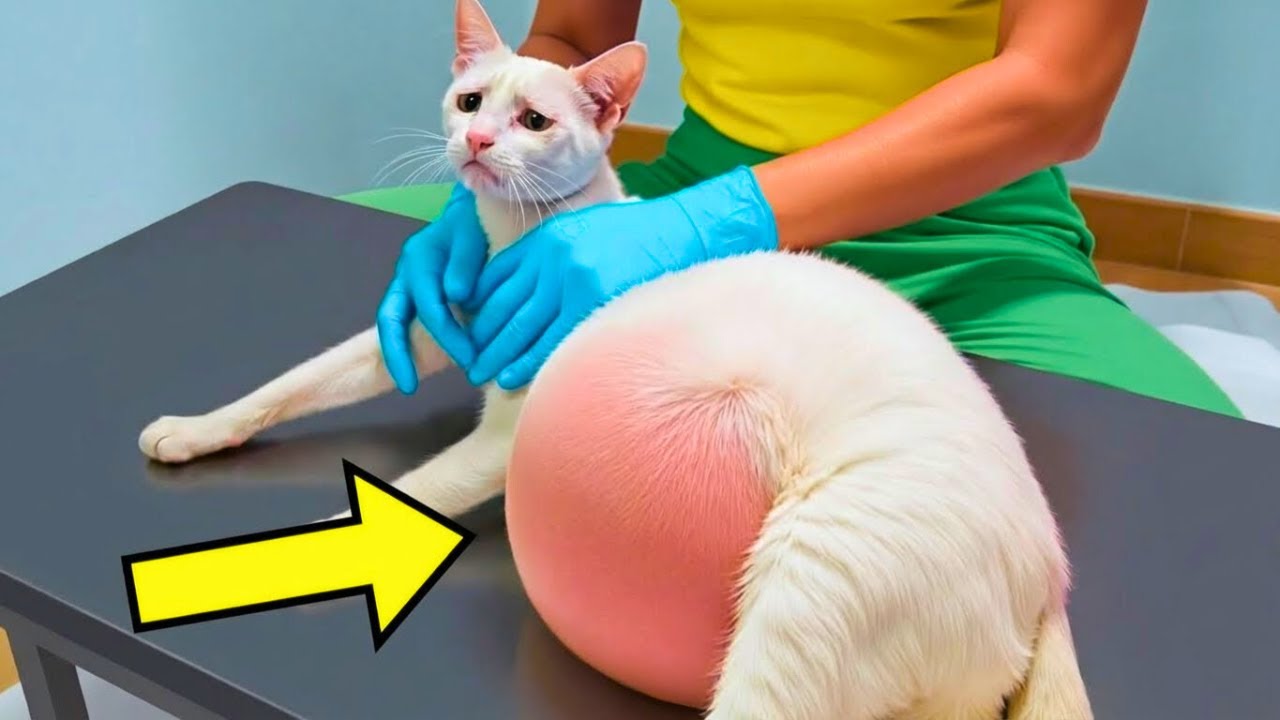 Abandoned Cat Gives Birth in Shelter, What The Vet Saw Next Will SHOCK You!