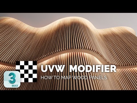 Wood Panels Mapping in 3ds Max | Random UVW modifier
