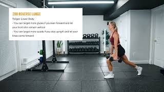 2DB Reverse Lunge