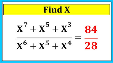 Nice Algebra Math Simplification | Algebra | Find the Value of X
