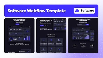 SaaS Website Template | Software - BRIX Templates