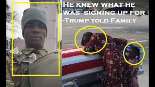 FULL STORY: Sgt. La David Johnson & Trump He Knew What He Signed Up For