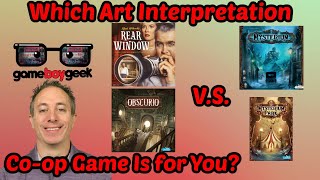 Which Art Interpretation Co-op Game is For You? Mysterium, Mysterium P:ark, Obscurio, Rear Window?