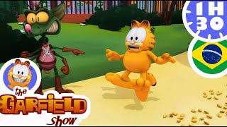 🙀Garfield frustra os planos dos alienígenas!👽 Os episódios mais engraçados de Garfield