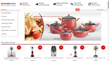 Giới thiệu đồ án website bán hàng gia dụng laravel 8x 2021 - Đồ án website bán hàng gia dụng