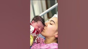 Thumbnail of Newborn Baby Birth Mom Love #music #baby #song #bollywood #shorts