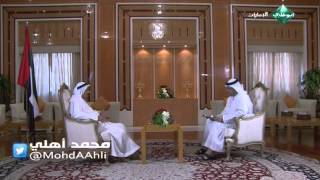 لقاء خاص مع صاحب السمو الشيخ حميد بن راشد النعيمي حاكم عجمان