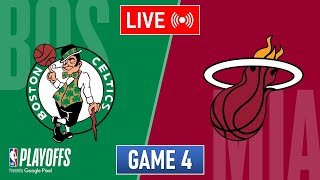 NBA LIVE! Boston Celtics vs Miami Heat GAME 4 | April 29, 2024 | NBA Playoffs 2024 LIVE