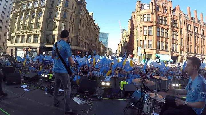 Manchester City Title Winning Parade 2018 - The Pa...
