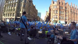 Manchester City Title Winning Parade 2018 - The Paul Hand City Band