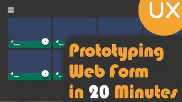 Prototyping Web Form | Axure RP 8