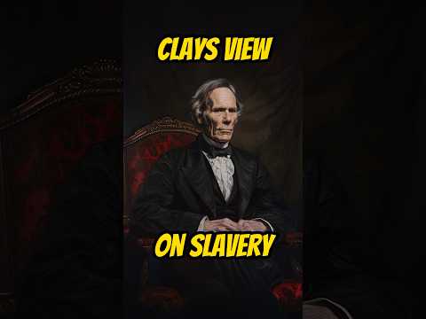 Henry Clays View On Slavery Civilwar History