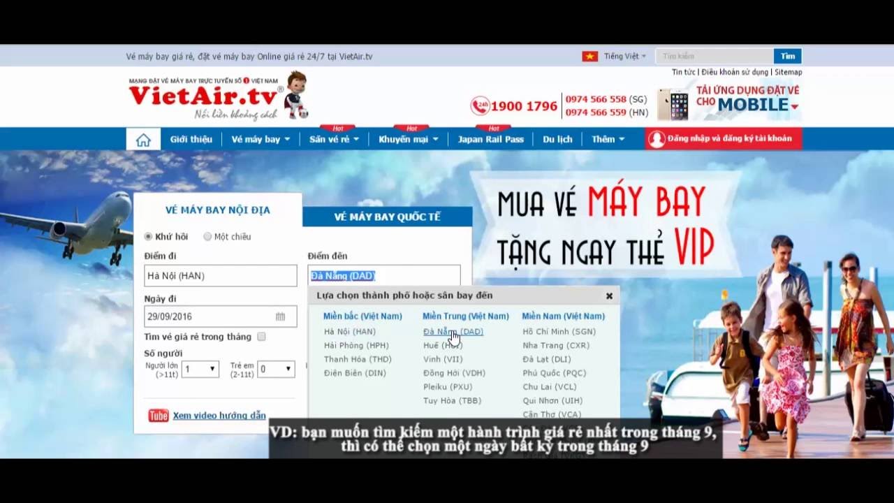 Săn vé máy bay giá rẻ trong tháng ( VietAir.tv) Săn vé máy bay giá rẻ trong tháng ( VietAir.tv)