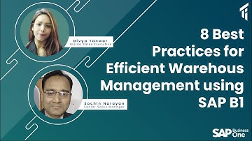 8 Best practices for efficient Warehouse Management using SAP Business One | Target Integration