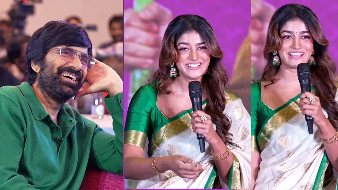 Actress Dimple Hayathi Funny Comments On Ravi Teja At Bhartha Mahasayulaku Wignyapthi Success Meet