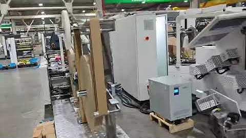 A400 fully automatic paper bag machine with flat handle online delivery to USA