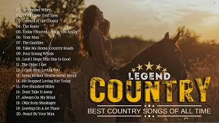 Best Country Songs Of All Time 🎷 Old Country Playlist Greatest Hits 🎷 Country Legends