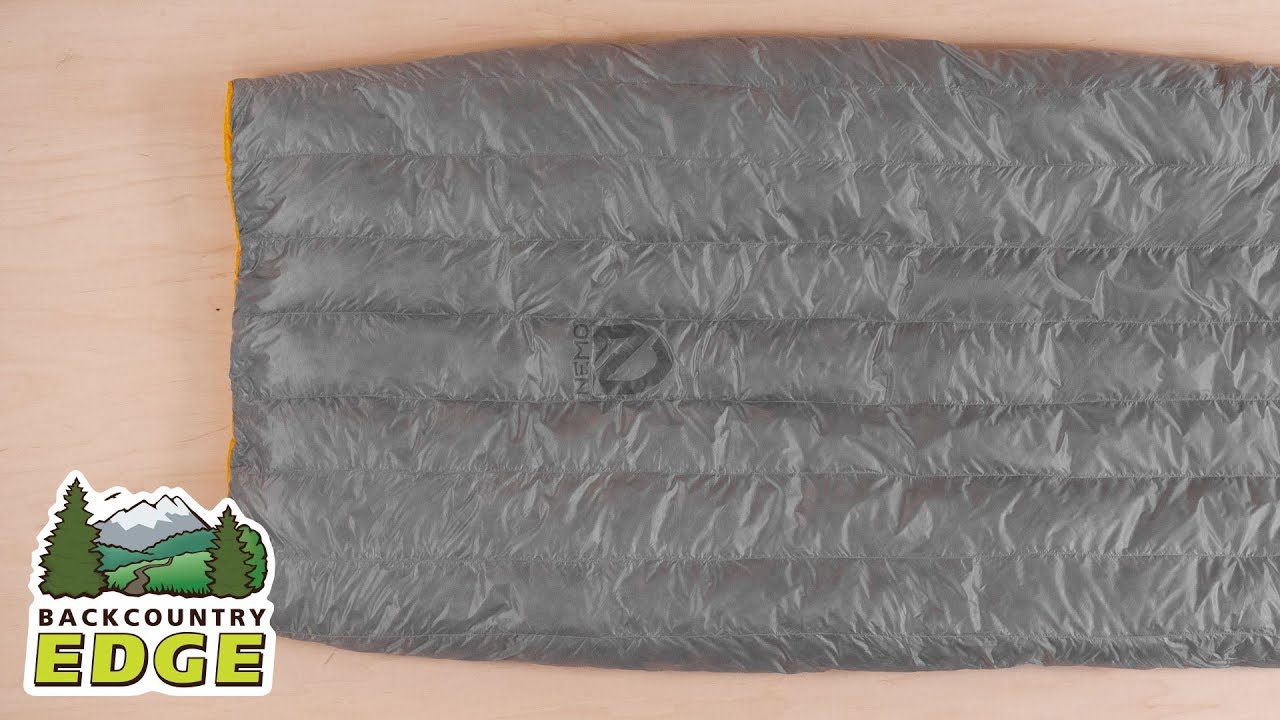【日本未発売】Nemo Siren 45 Degree Sleeping Bag NEMO Siren 45 Degree Quilt Sleeping Bag - YouTube
