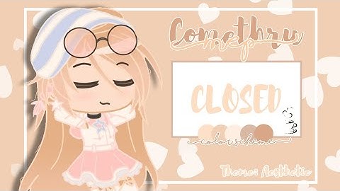 『☕Comethru Typography MEP☕』!CLOSED! 15/15 (Gacha Club) !READ DESC! #senpiecomethrumep