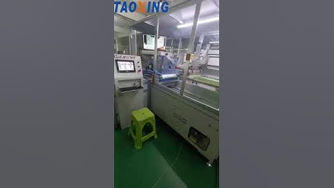 CCD automatic tracking screen printing machine