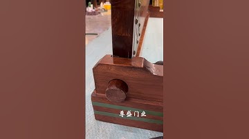 Custom Solid Wood Gate for Self-Built Houses | Handmade & Built to Last #ubdoorindustry #woodworking