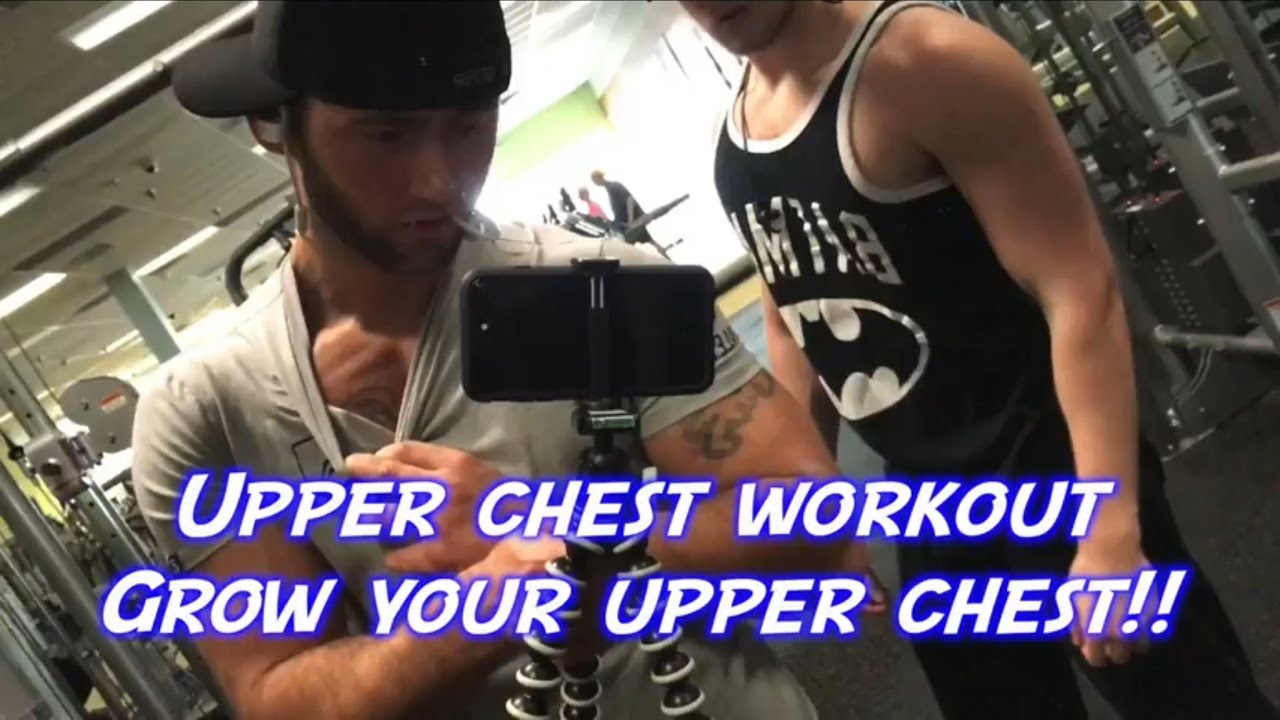 UPPER CHEST WORKOUT HOW TO GROW UPPER CHEST YouTube