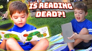 Do kids give a H*CK about books anymore?! | Recess Therapy