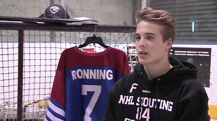 Ty Ronning, son of former Canuck Cliff Ronning, is...