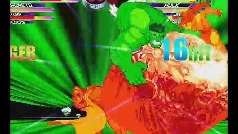 MvC2: LuisMarvel - Thanos/Hulk 100% Assist Kill in 1 sec (Double Gamma Crush Glitch)